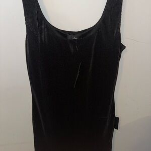 Black Sleeveless Dress